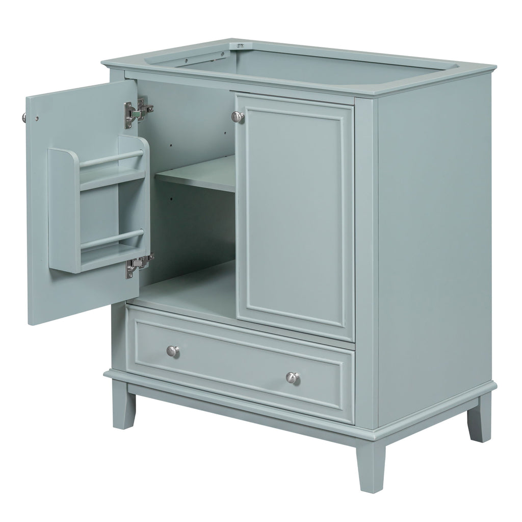 Modern Bathroom Vanity Base Only With Doors And Drawer