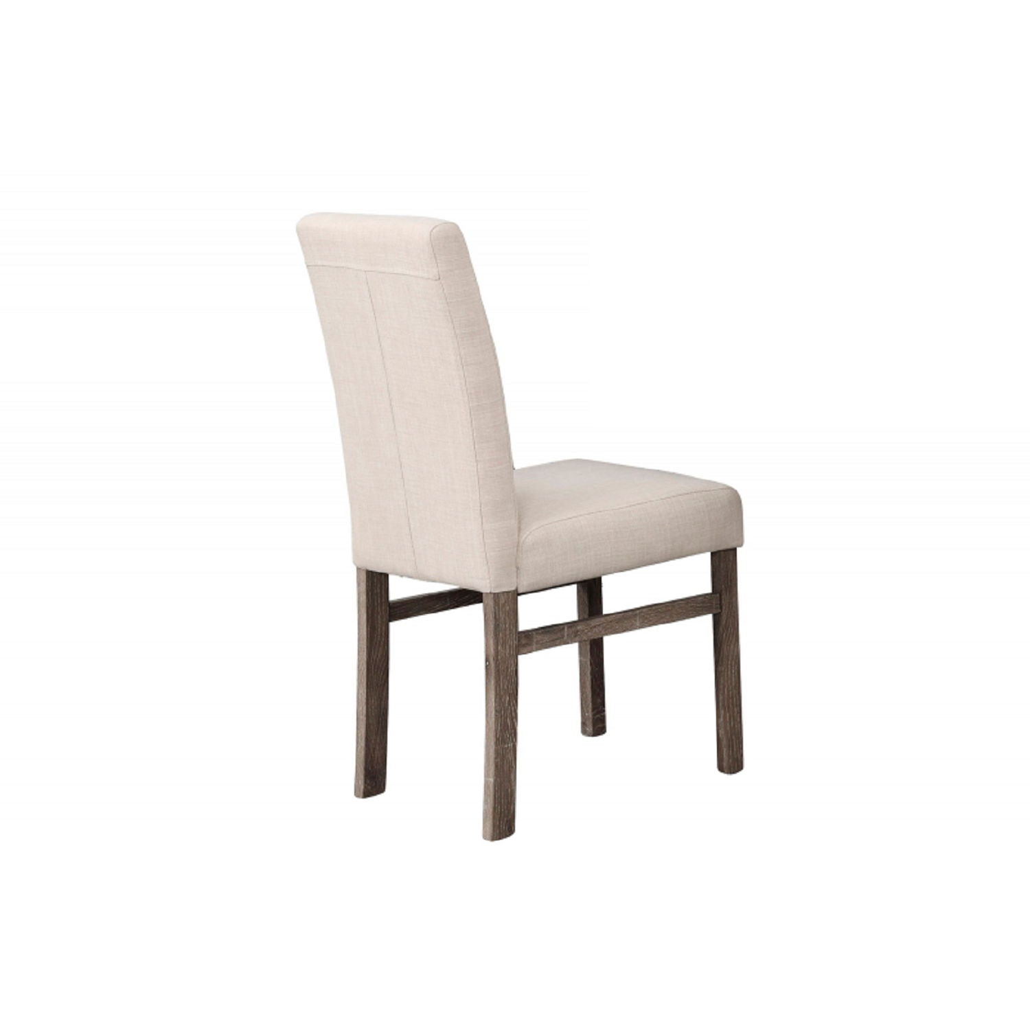 5 Piece Transitional Dining Set With Table And Upholstered Chairs