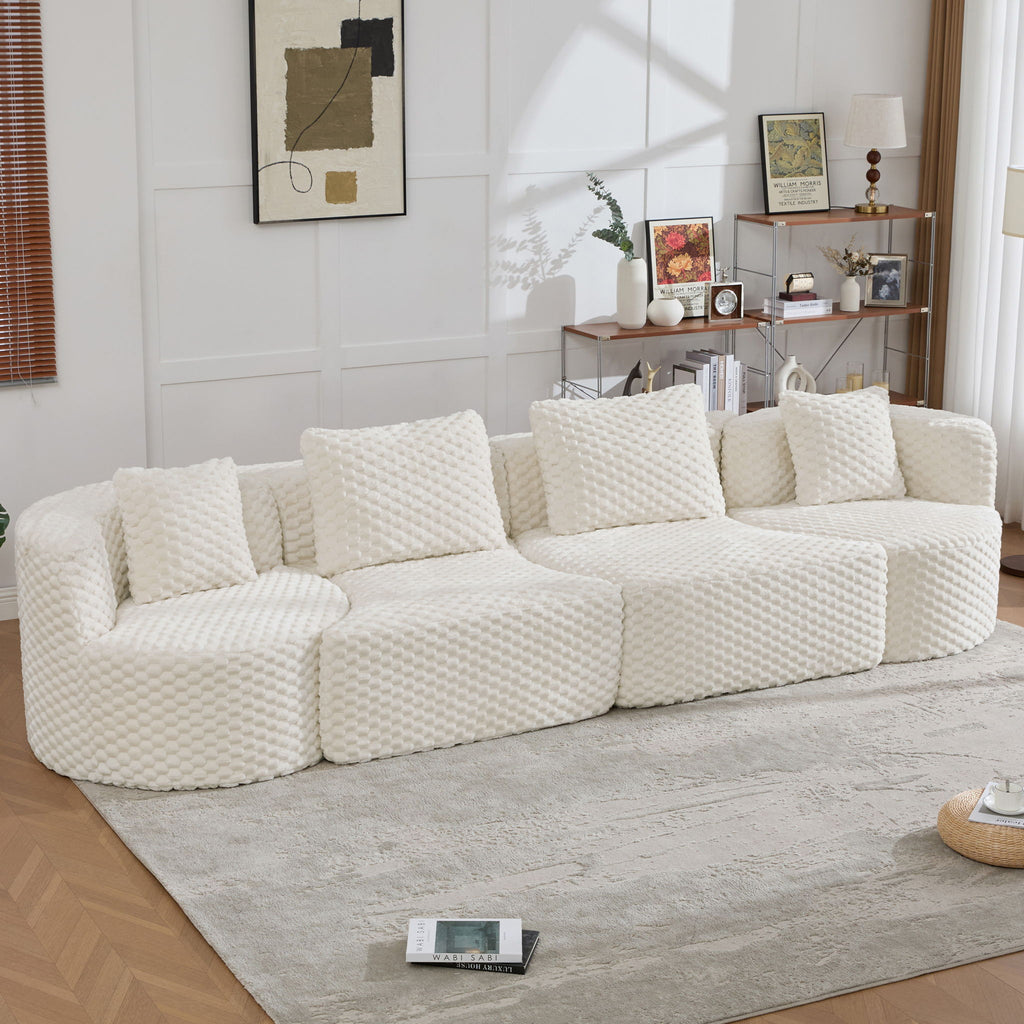 Modular Sectional Sofa With Free Combination Design
