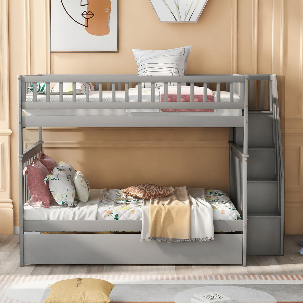Bunk Bed With Staircase