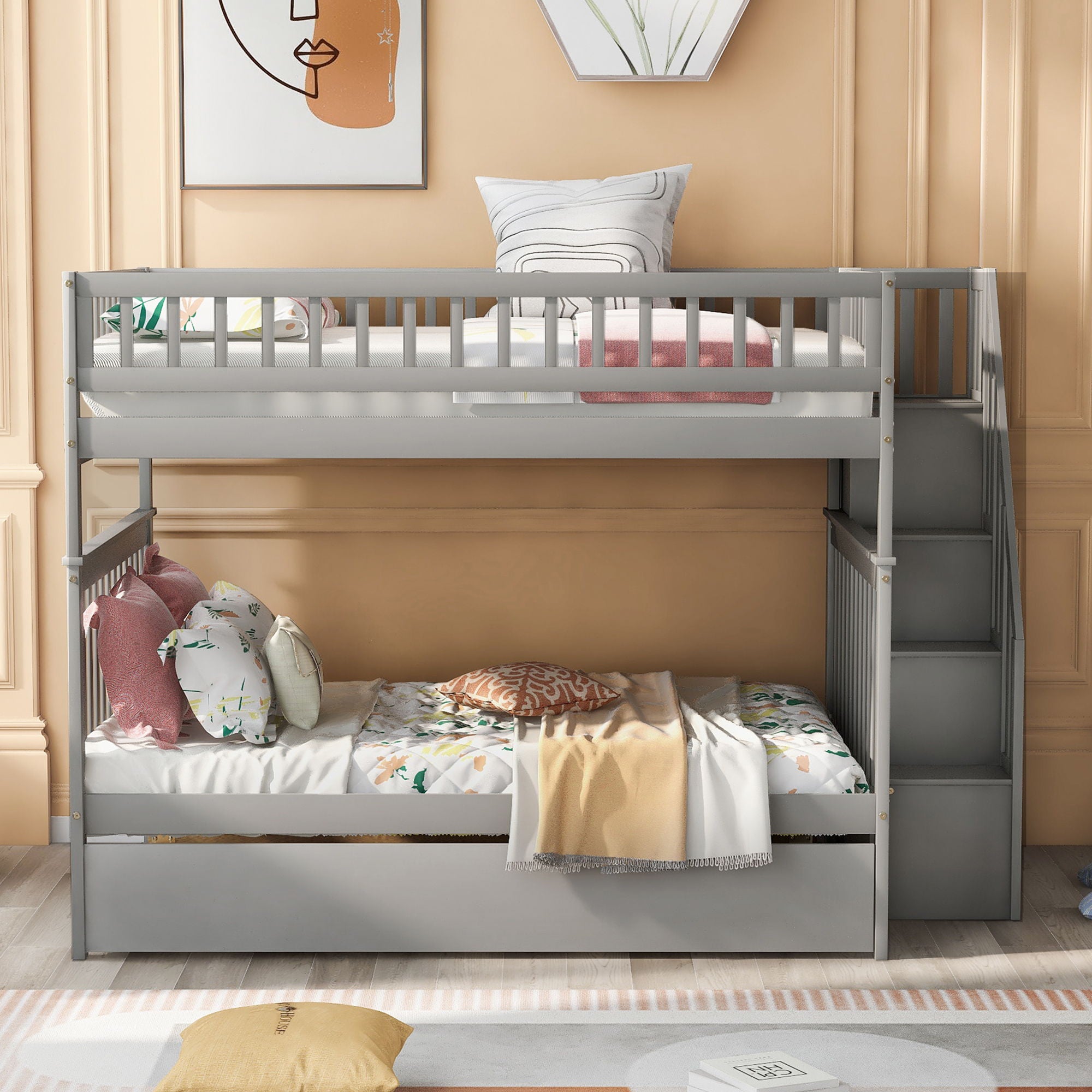Bunk Bed With Staircase