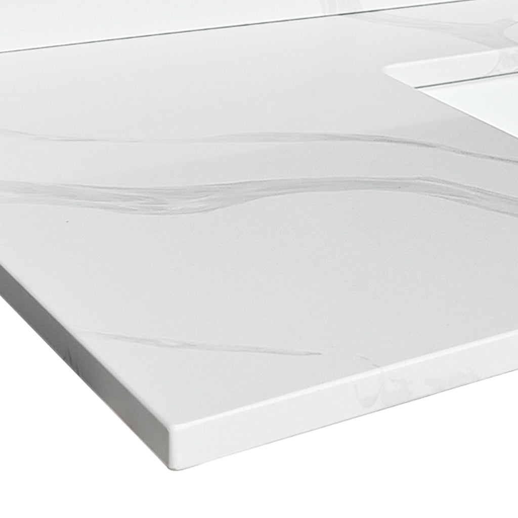Bathroom Vanity Top With Undermount Single Bowl Sink