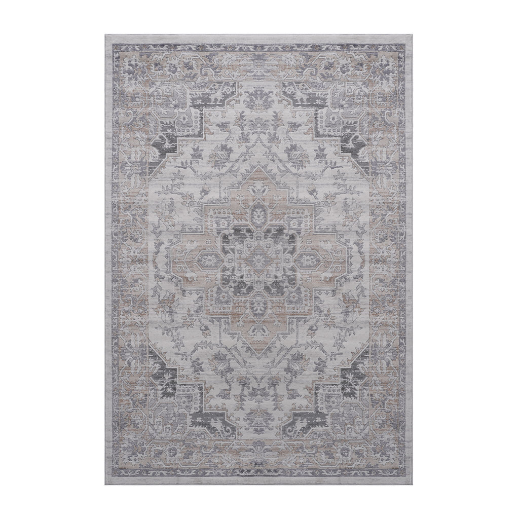 Marfi - 6' X 9' Oriental Area Rug - Ivory / Beige