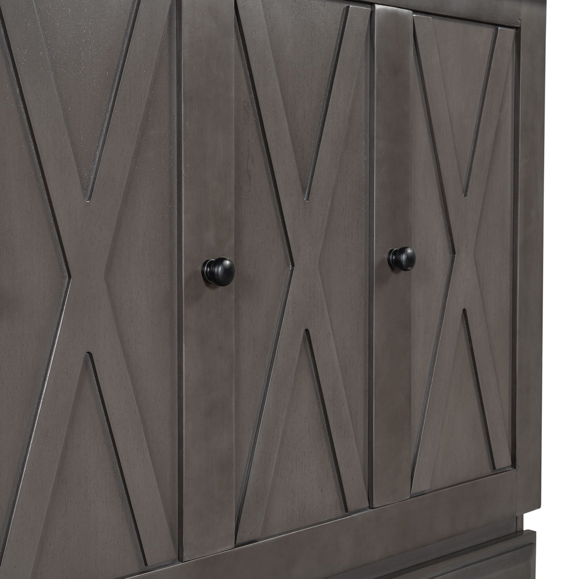Murphy Bed Chest Cube Cabinet With Charging Station And Large Storage Drawer