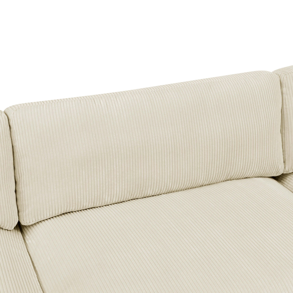 Modern Modular Sectional With Adjustable Back Support