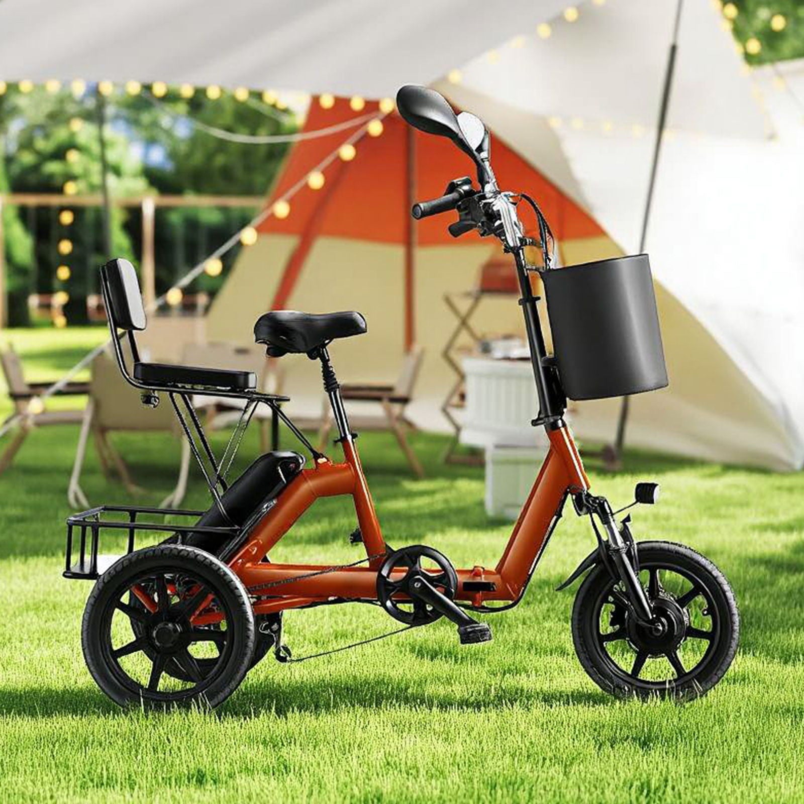 Foldable Electric Tricycle