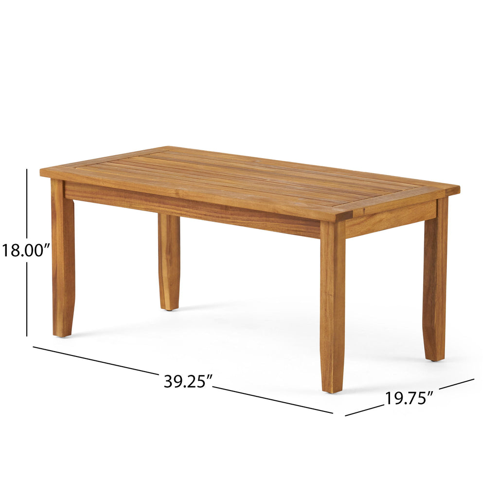 4 Person Outdoor Seating Group With Water Resistant Cushions