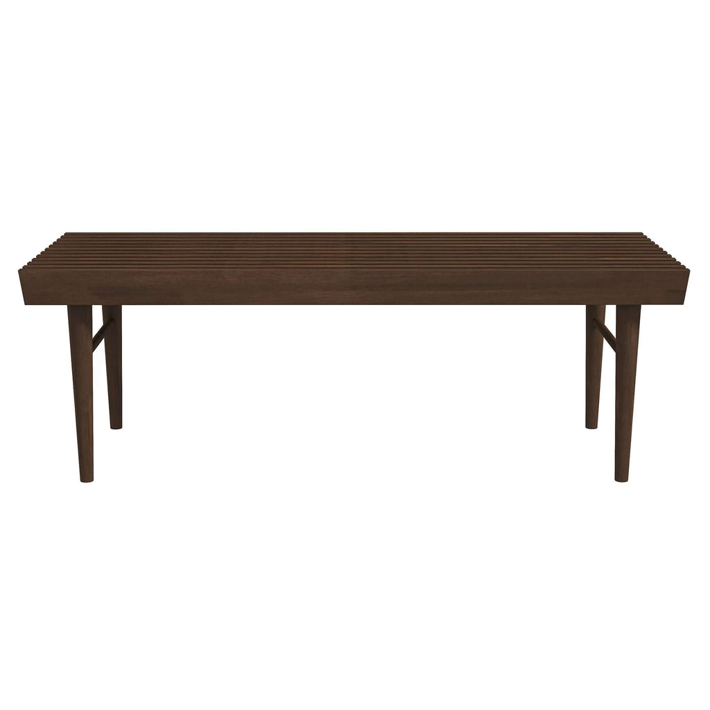 Mia - Bench - Dark Brown