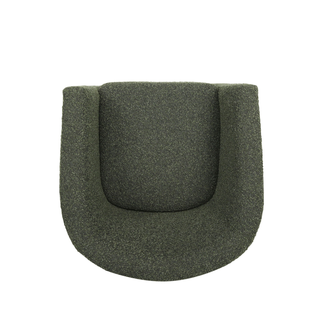 Melodize - Swivel Club Chair With Barrel Shape Design