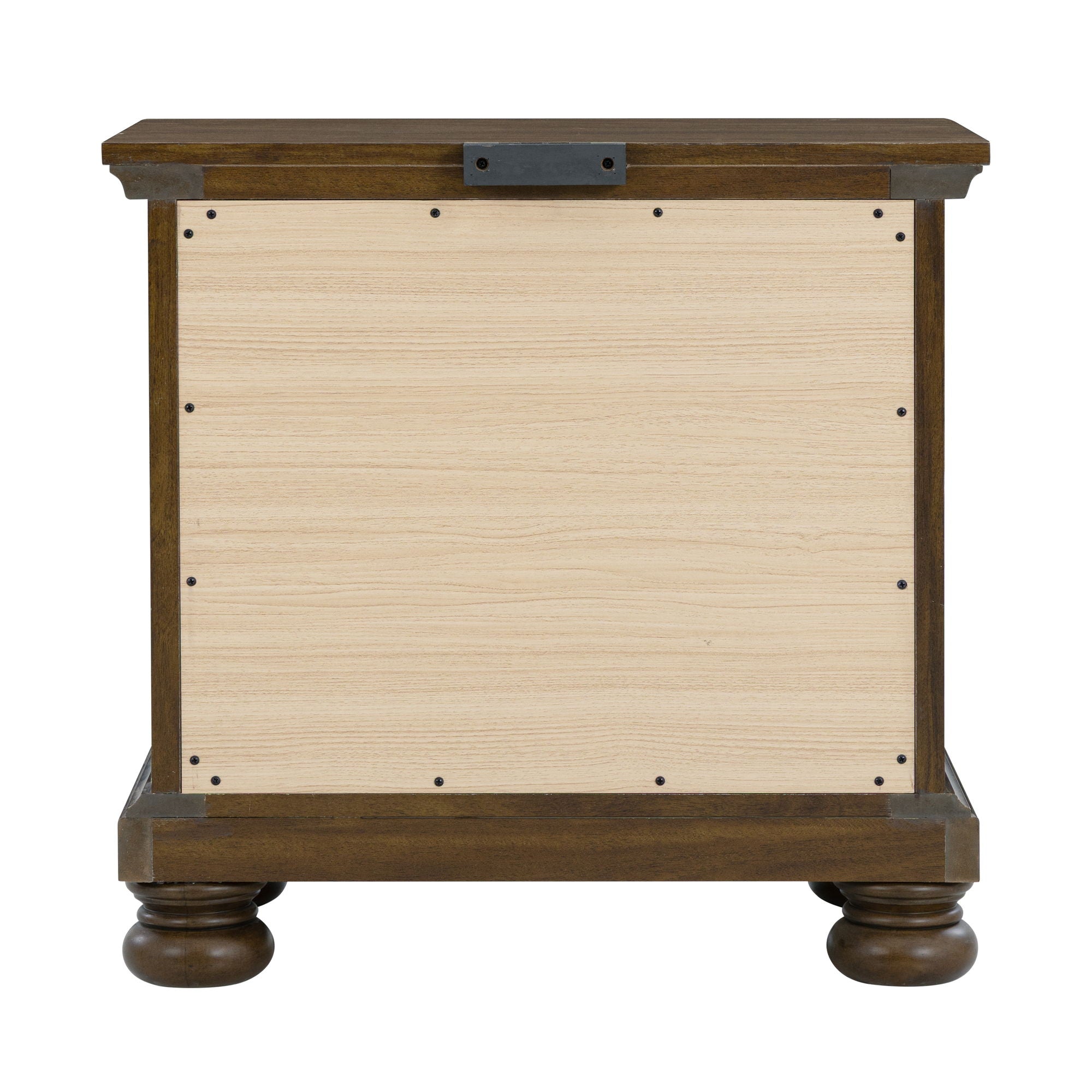 2 Drawer Nightstand With USB Charging Station