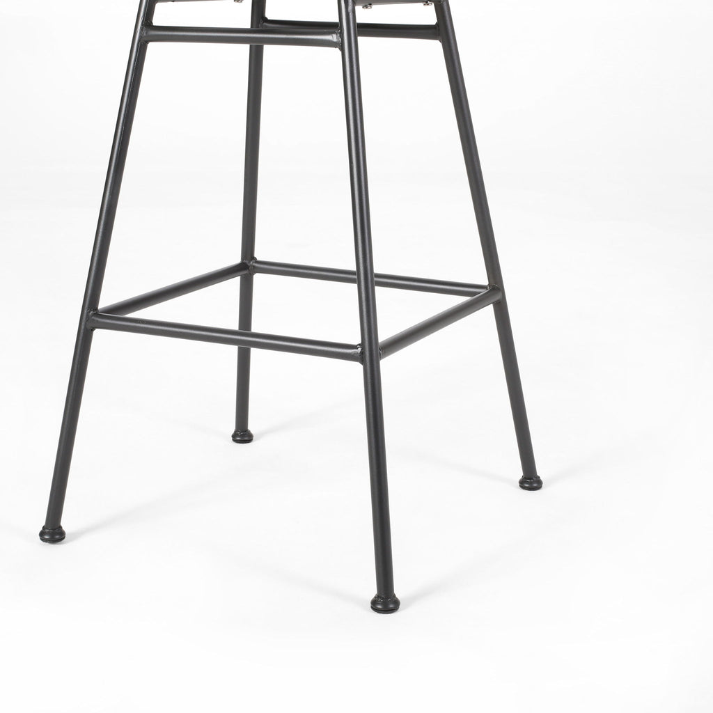 Sawtelle - Outdoor Wicker Barstools (Set of 2)