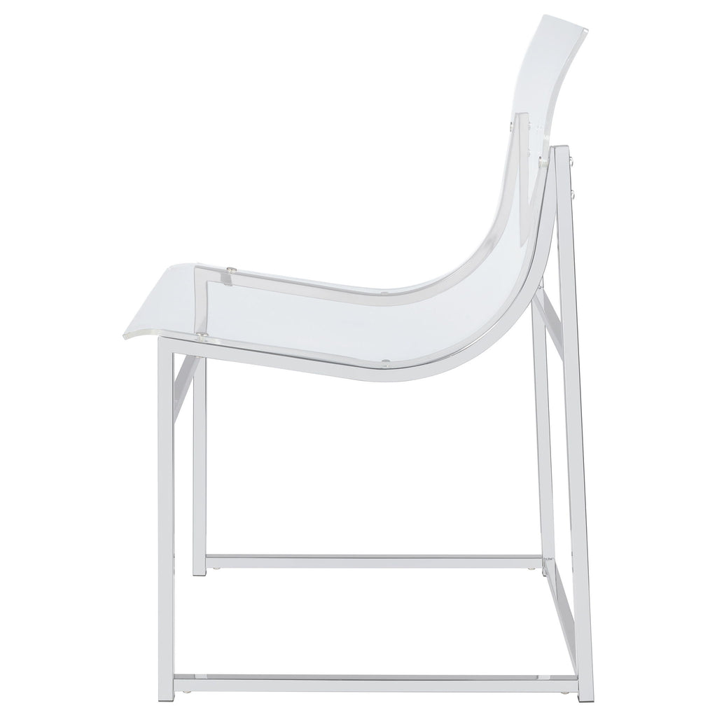 Hartsell - Dining Side Chair (Set of 2) - Chrome
