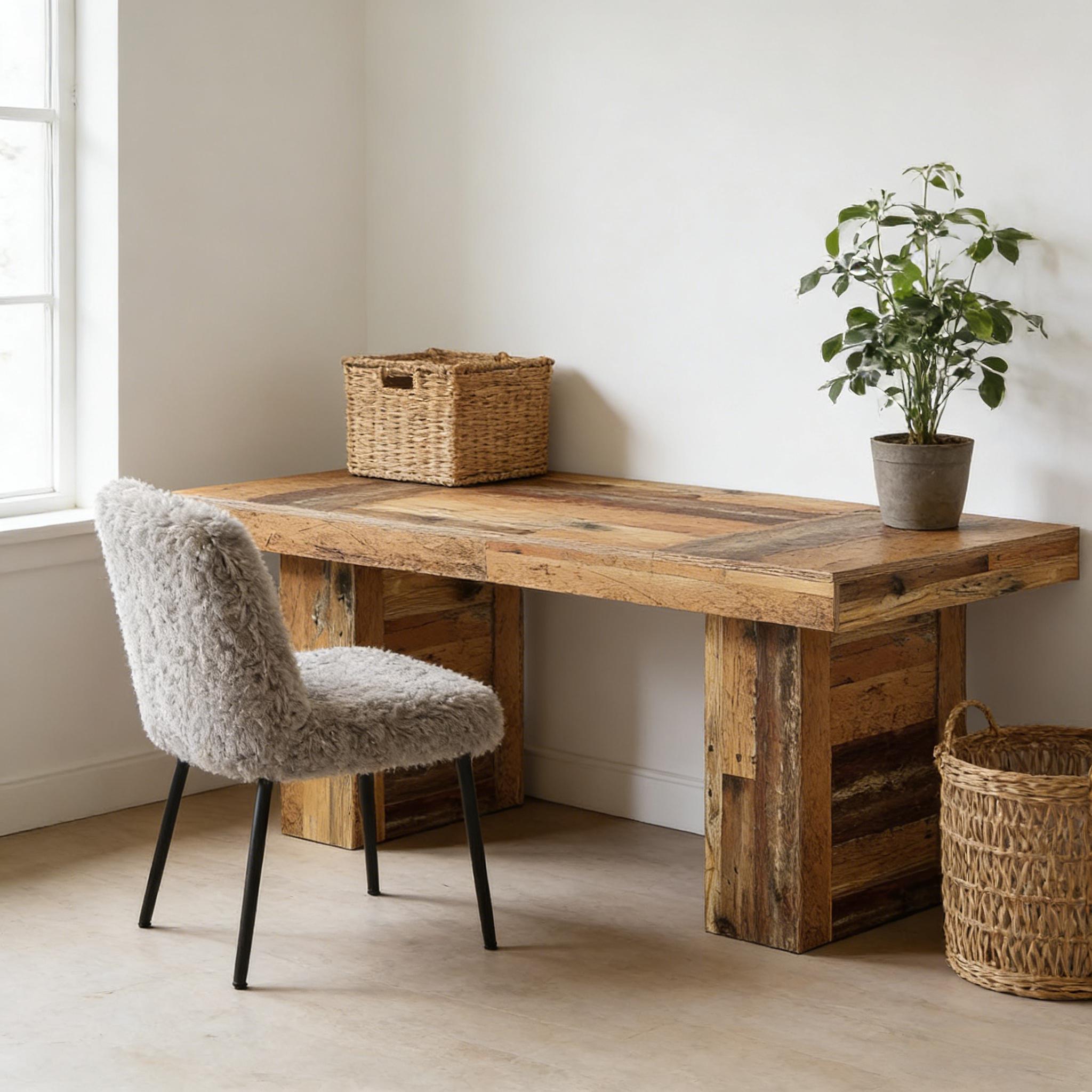 Executive Desk - Brown