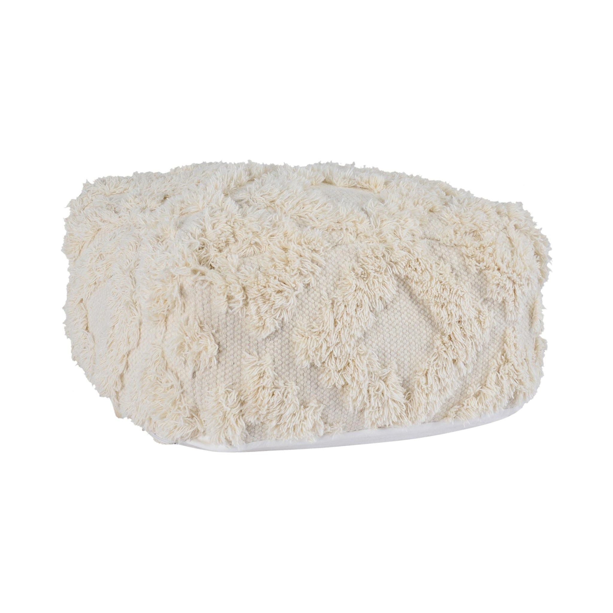 Poufs - Luma Pouf - Ivory