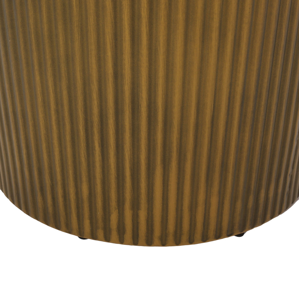 Langseth - Iron Sunburst Side Table Modern Design