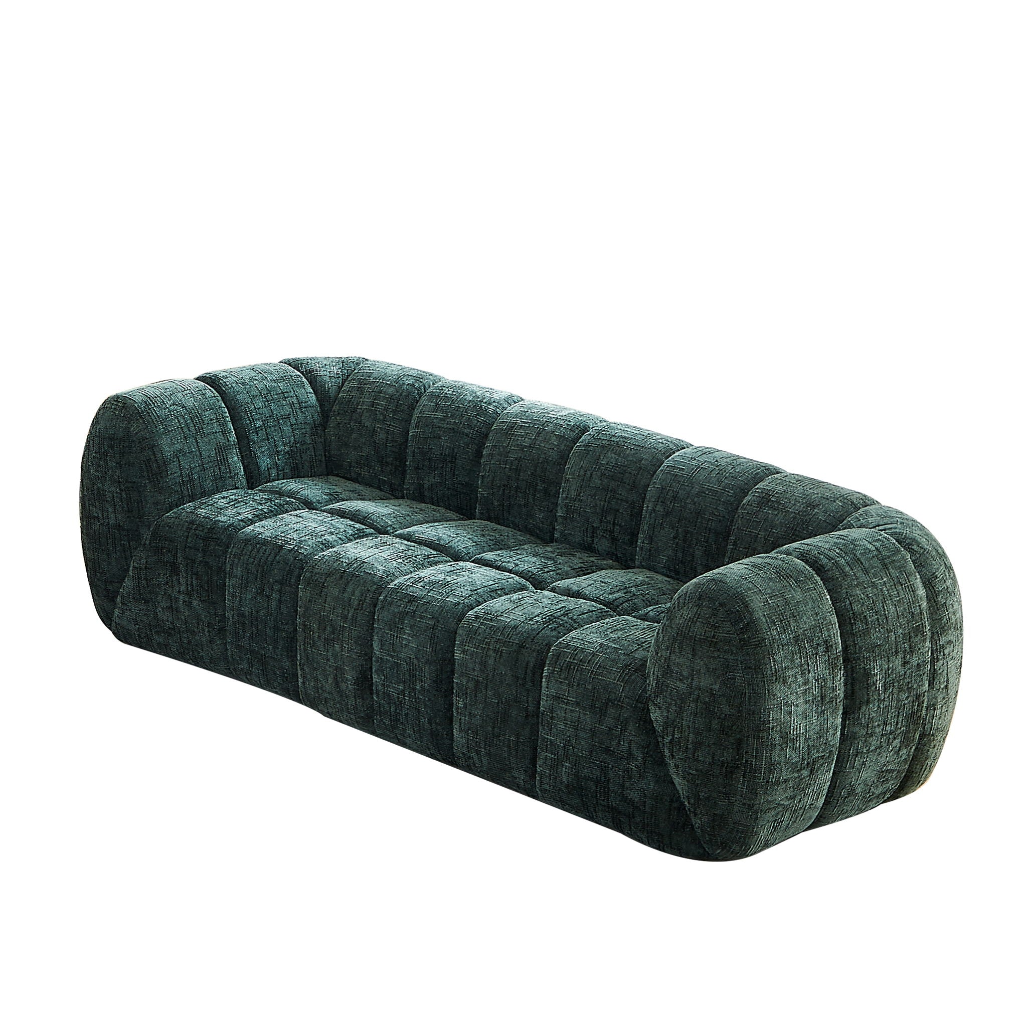 Modern Sofa With Piano Key Backrest