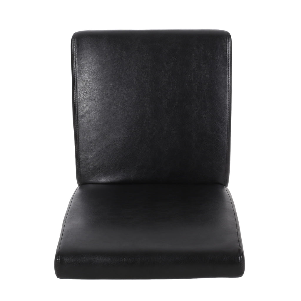 Contemporary Dining Chair With Rubberwood Legs (Set of 2)