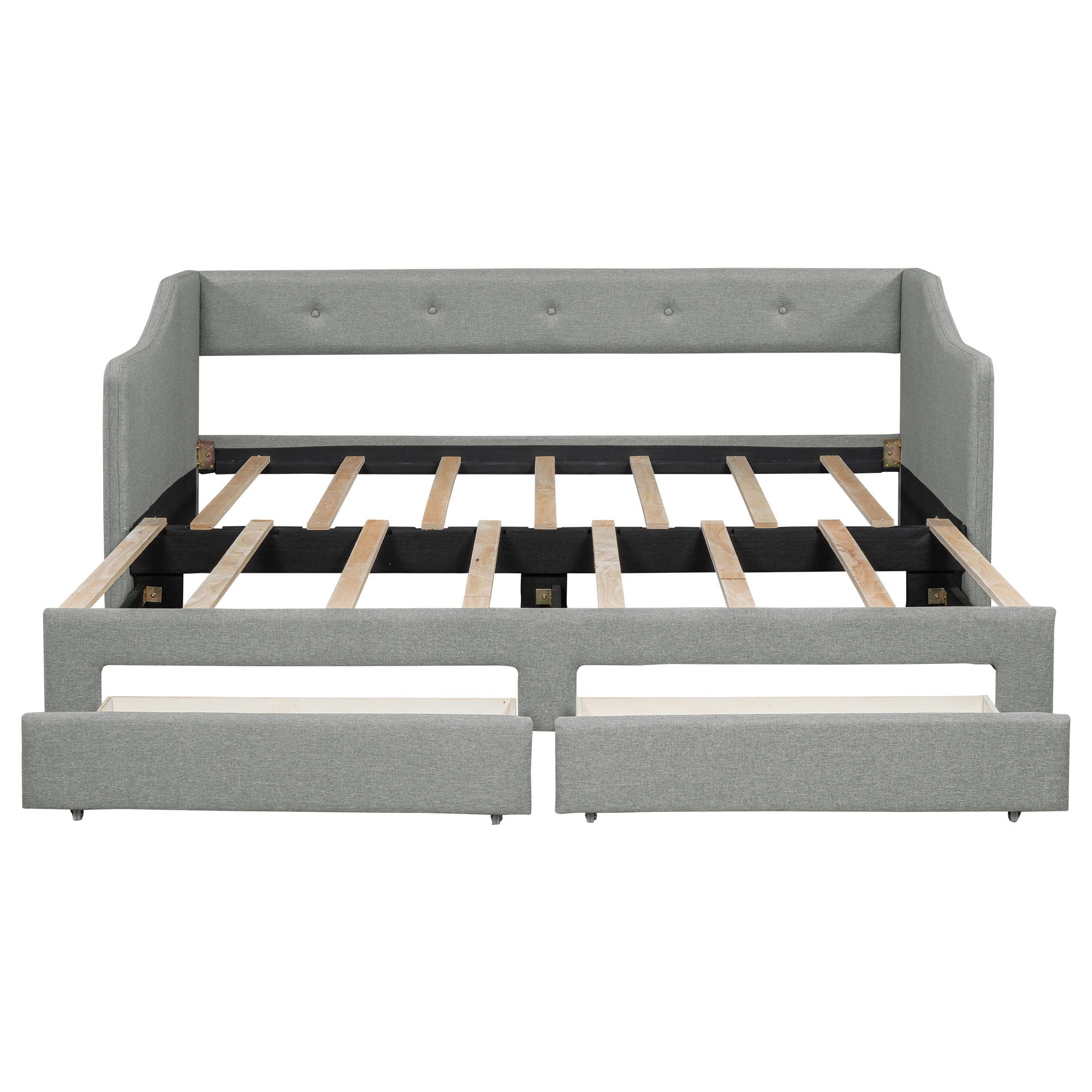 Upholstered Daybed With 2 Drawers
