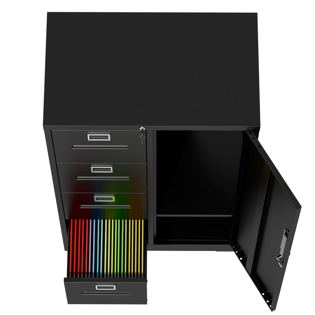 Storage Vertical Filing Cabinet With Lock