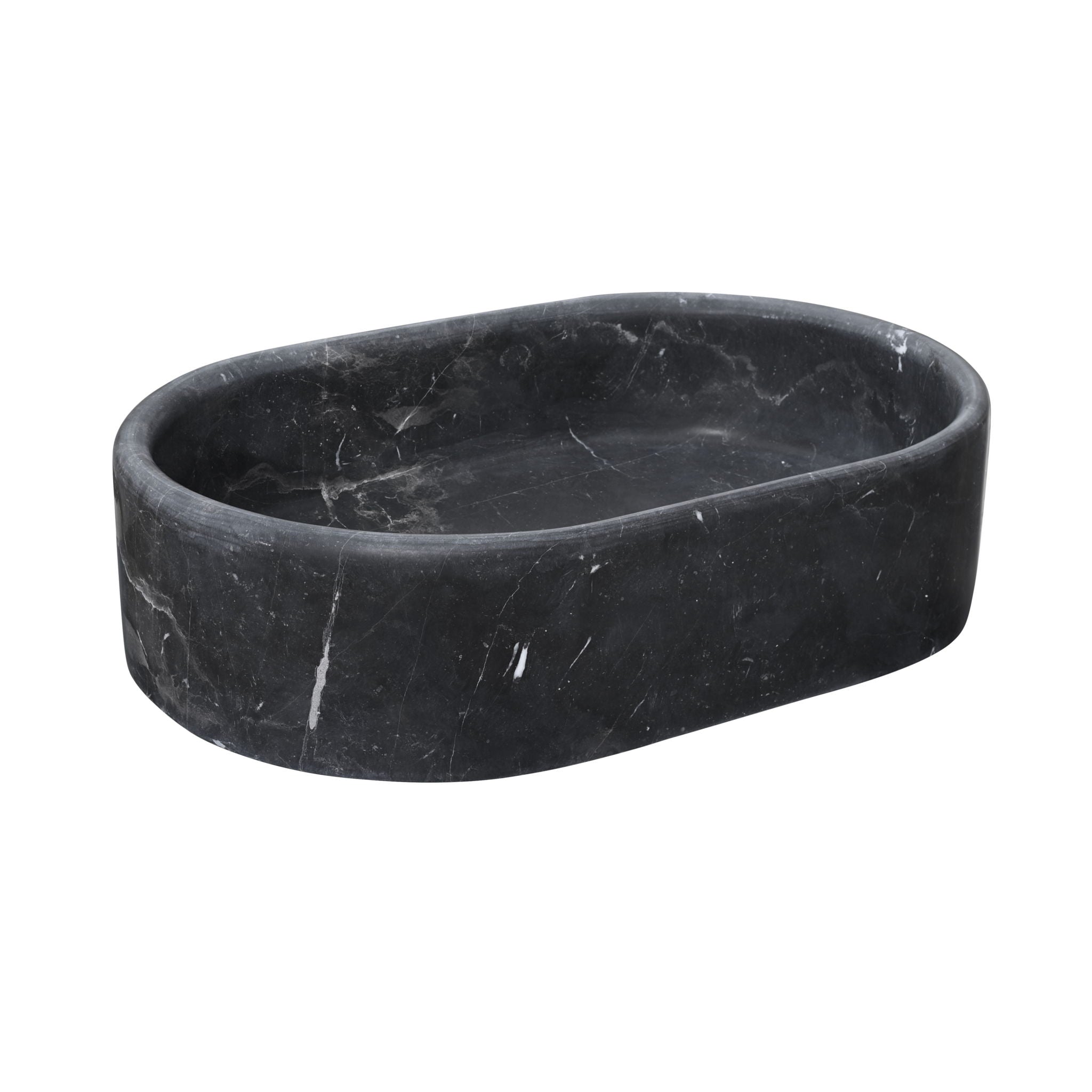 Bathroom Vessel Sink, Semi Polished Surface