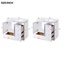 Shaker Free Standing Bathroom Vanity Cabinet & Sink, Soft Close Drawers, Soft Close Doors