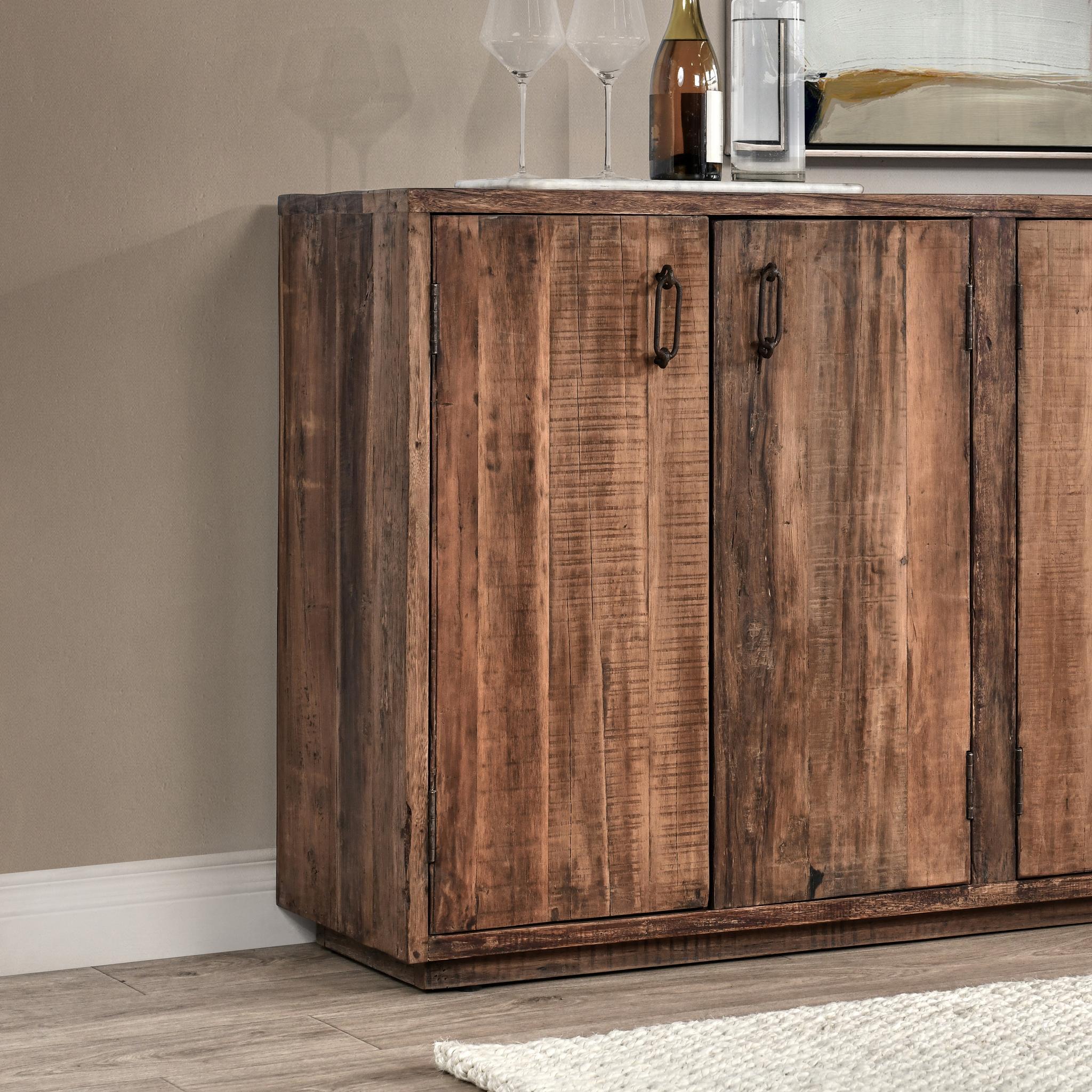 Cleo - 6 Door Buffet - Natural