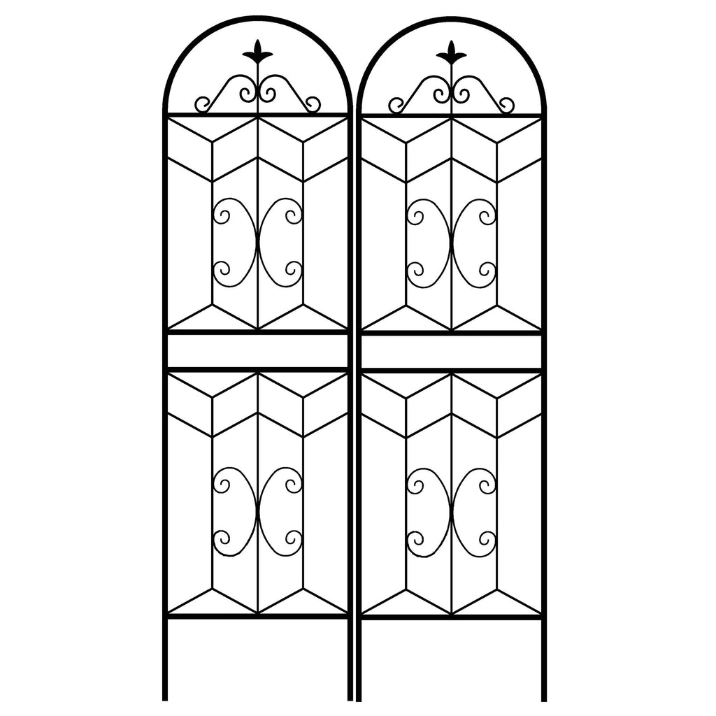 Garden Trellis, Rustproof Support For Climbing Plants