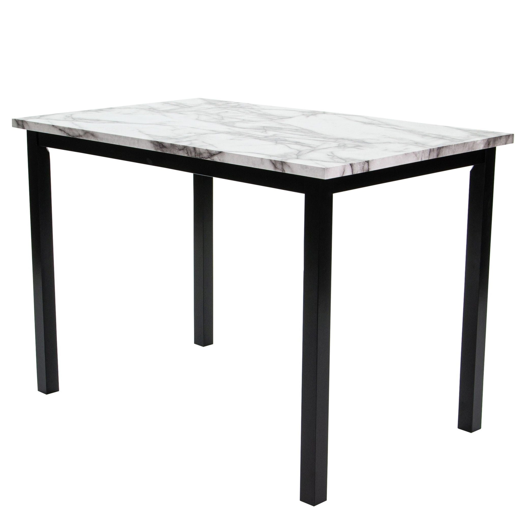 Dining Table With 4 Upholstered Side Chairs