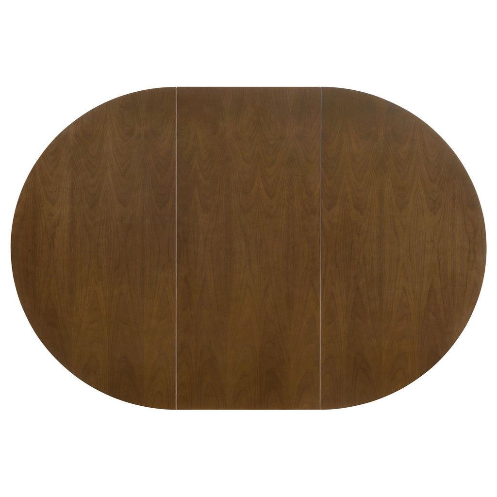 Linnea - 5 Piece Dining Set With Chairs - Dark Walnut