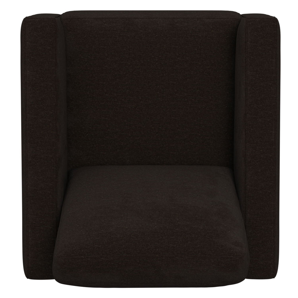 Accent Chair With Track Arm Design