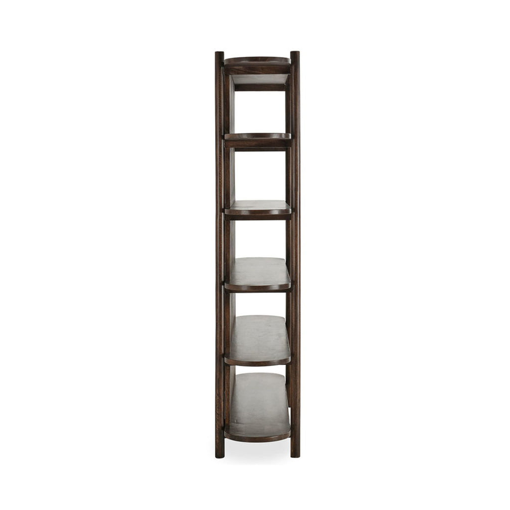 Redford - Tall Bookcase - Bark Brown