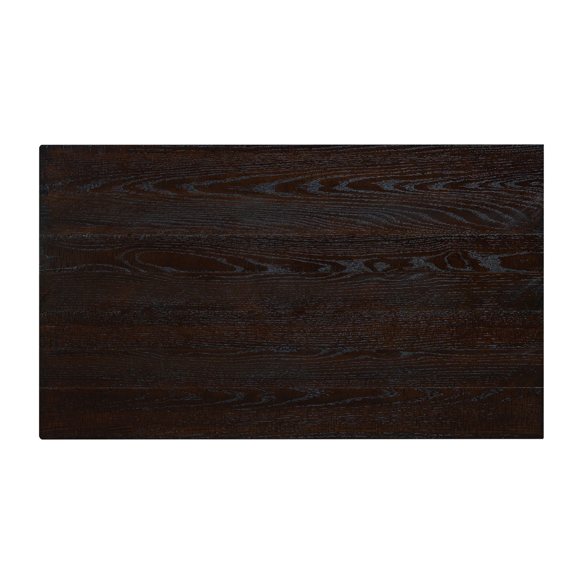 Rectangular Coffee Table With Open Storage Shelf For Living Room - Espresso