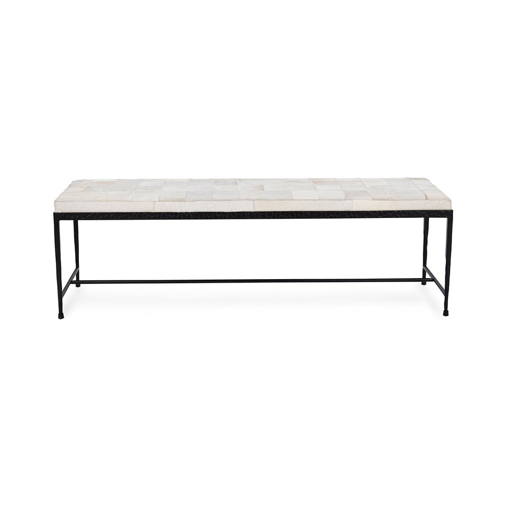 Achen - Hide 60" Bench