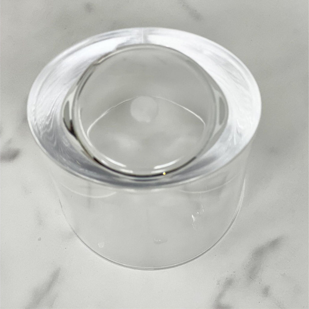 Oval Halo Acrylic Glasses (Set of 4)