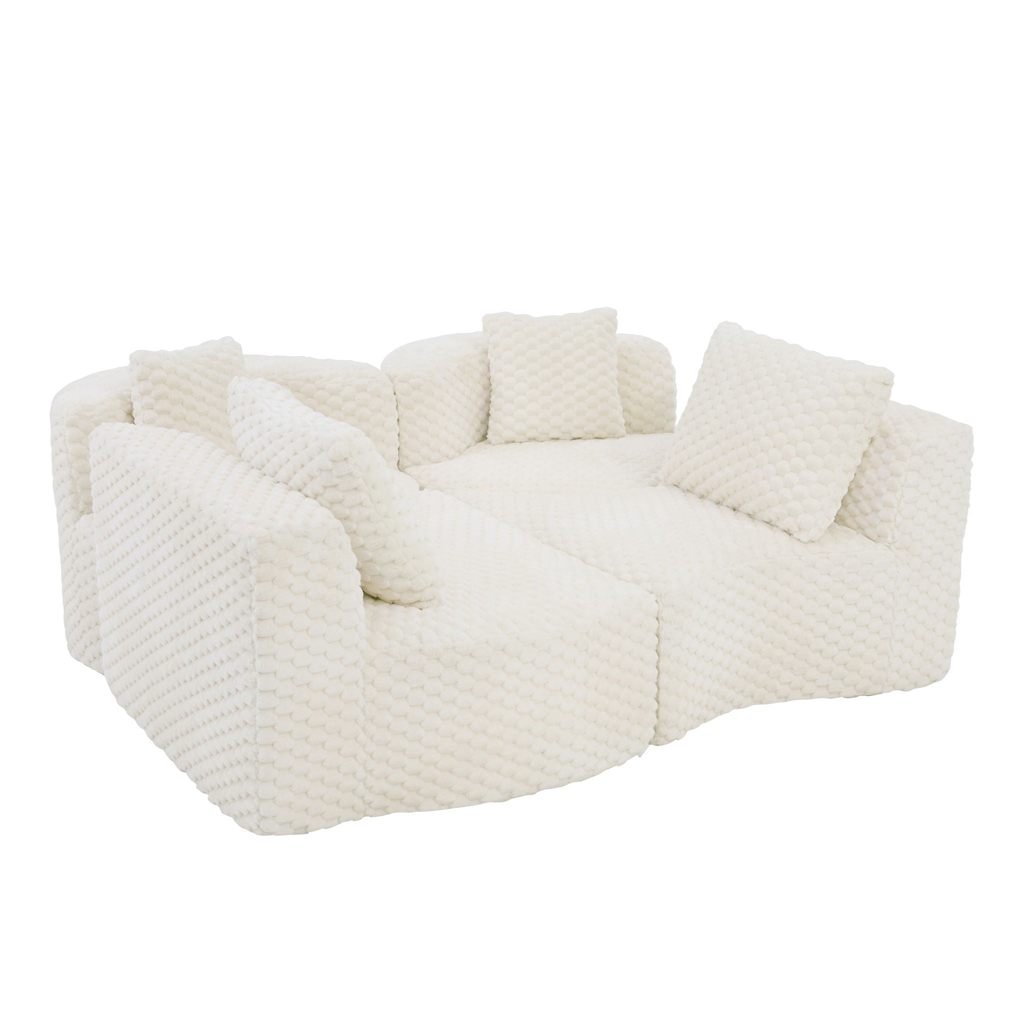 Modular Sectional Sofa With Free Combination Design