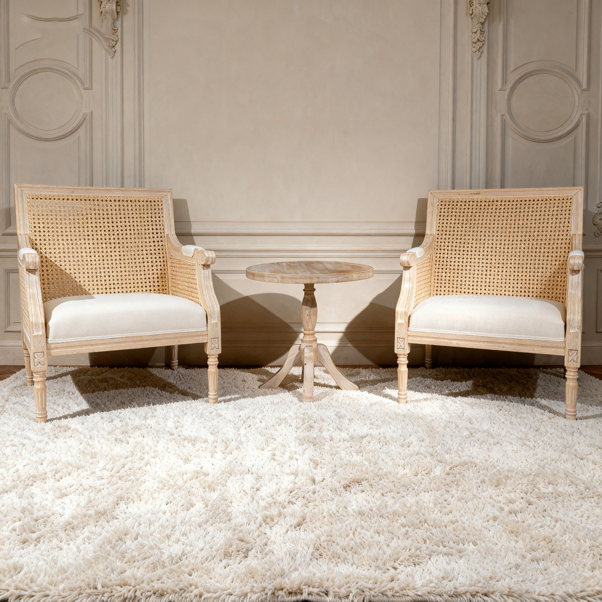 Accent Chair For Living Rooms - Beige