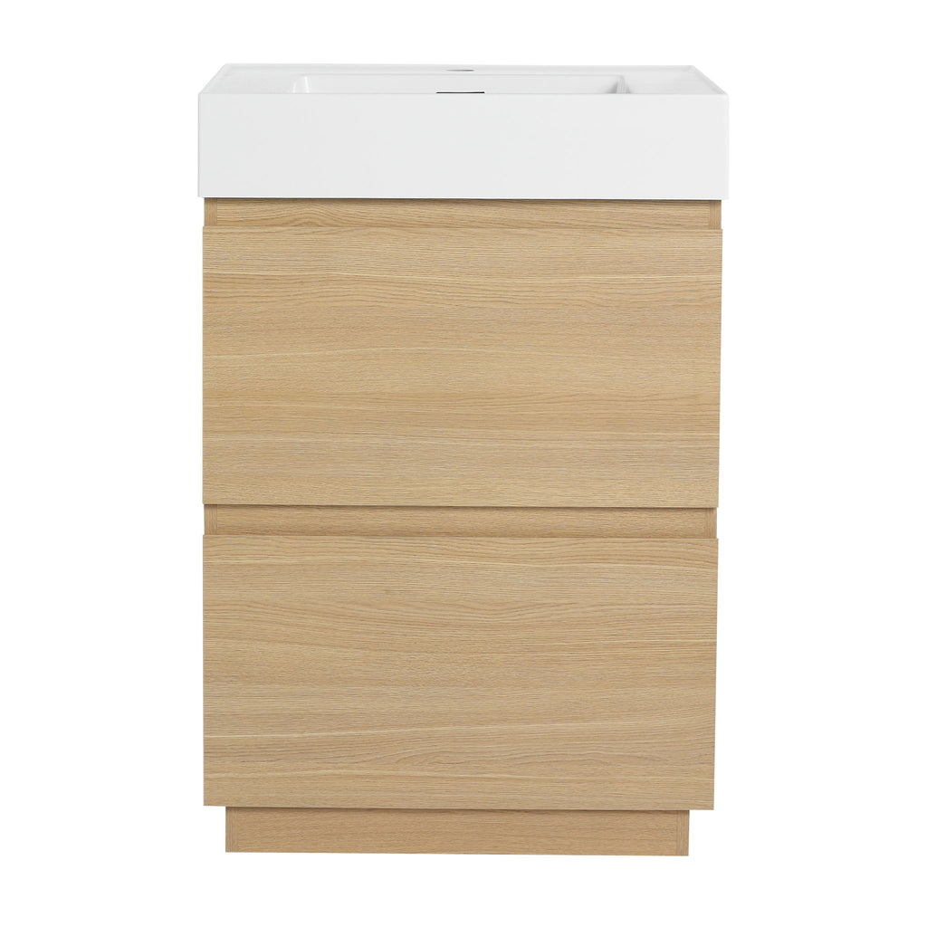 Modern Freestanding Bathroom Vanities With Single Sink Combo
