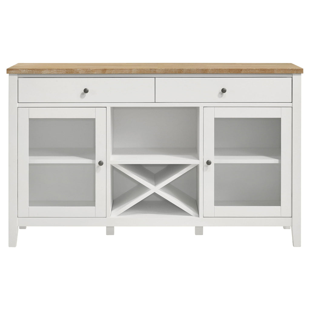 Prager - 2 Door Dining Sideboard - White