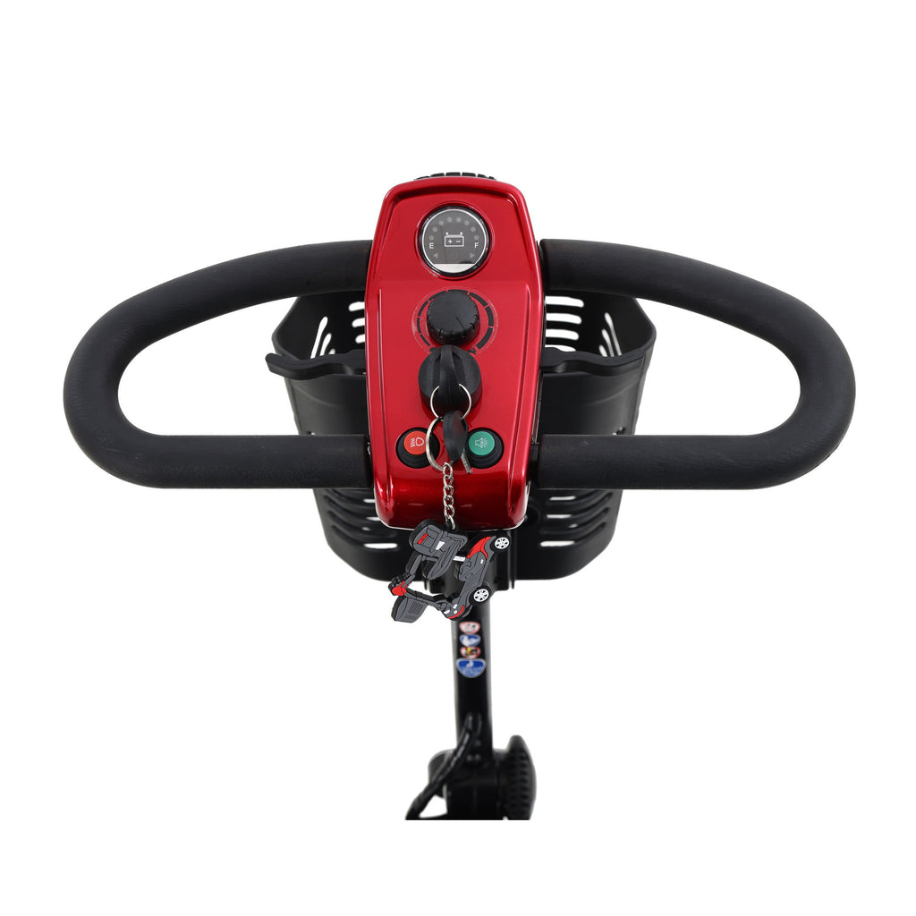 Max Sport - 4 Wheels Outdoor Compact Mobility Scooter With 2 Pieces X 12Ah Lead Acid Battery