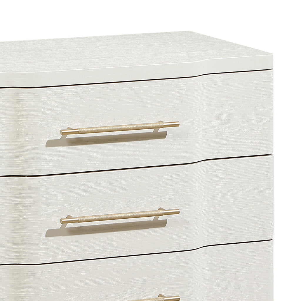 Lexington - 3 Drawer Nightstand - Beige