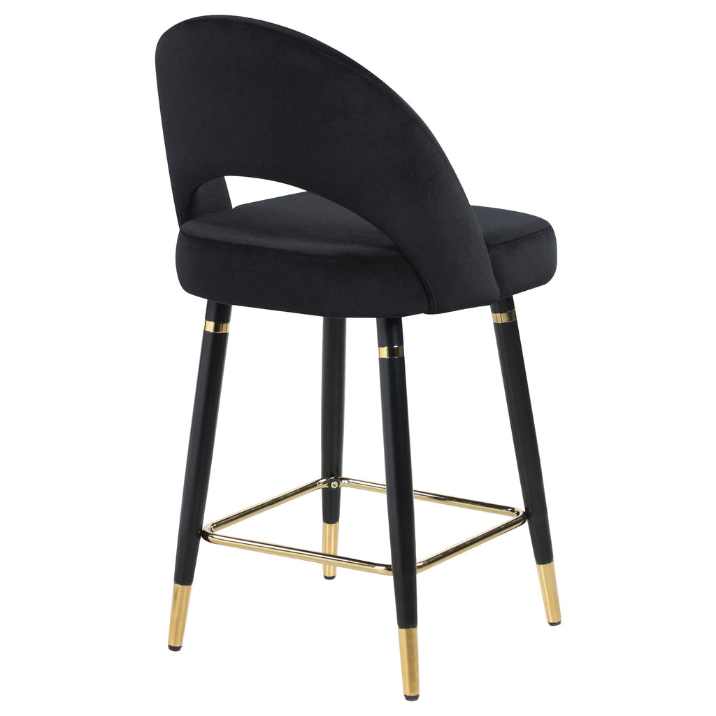 Open Back Counter Height Stools (Set of 2)