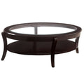 Contemporary Table With Open Lower Shelf