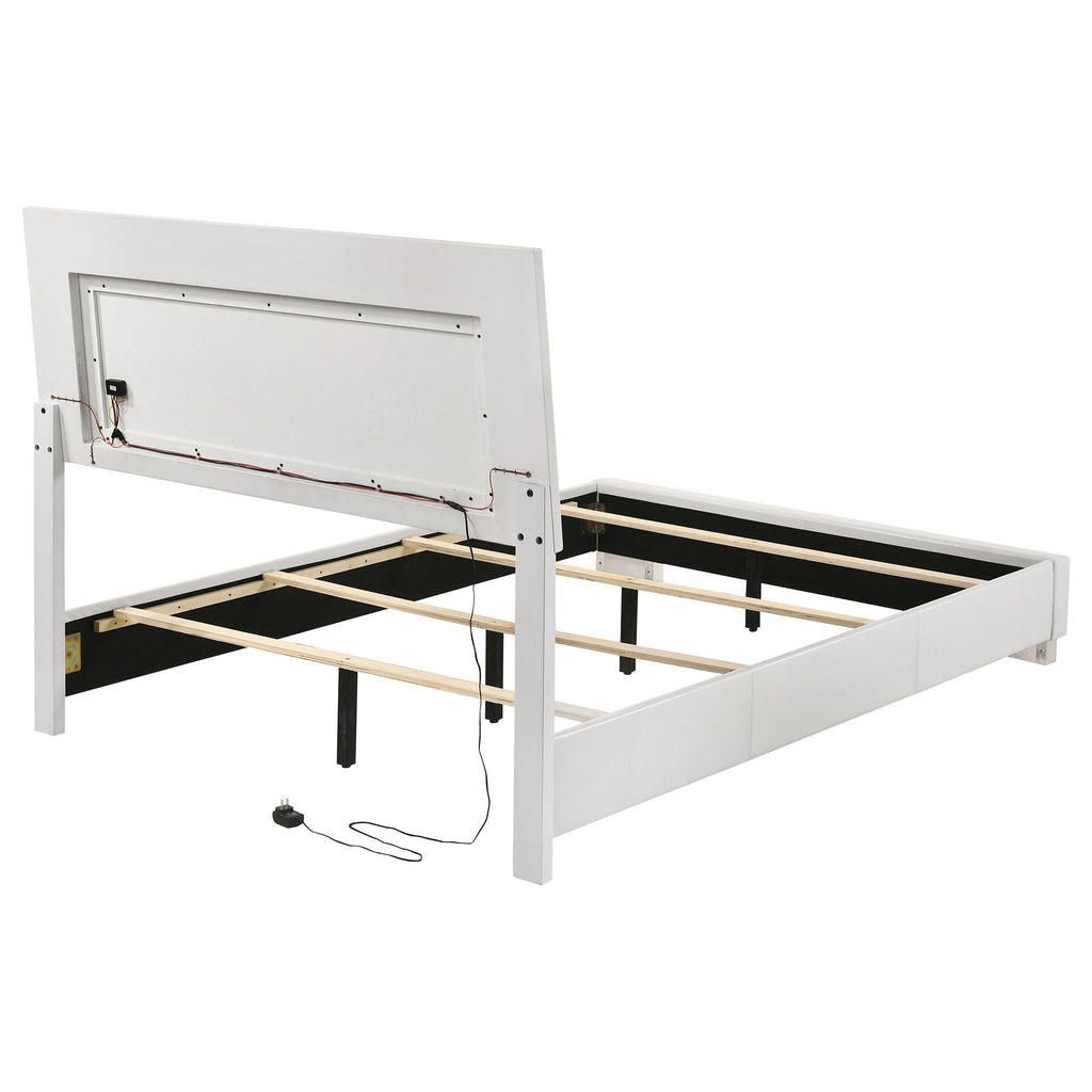 Felicity - LED Panel Bed With Built In Lighting