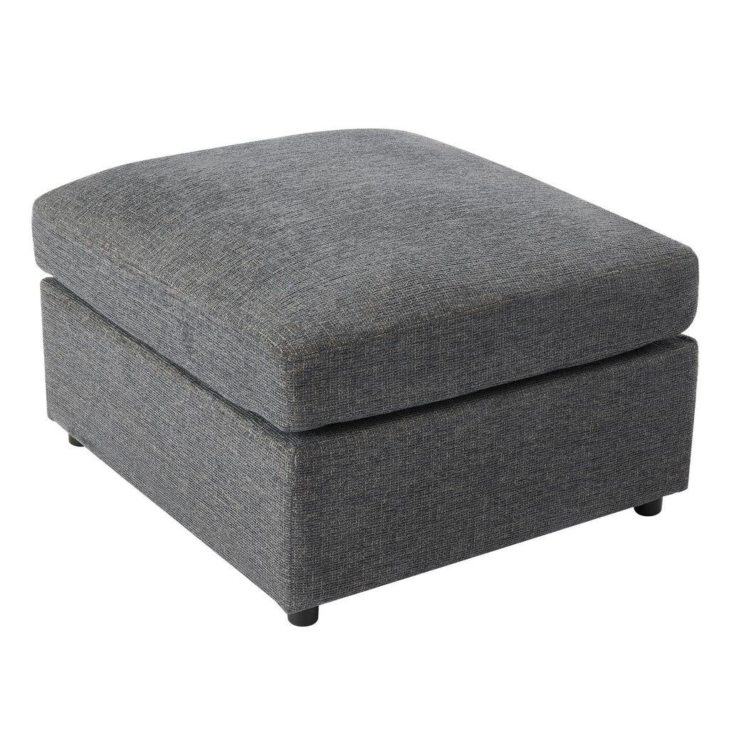 Sectional Sofa Modular U-Shaped With Ottoman & USB Ports
