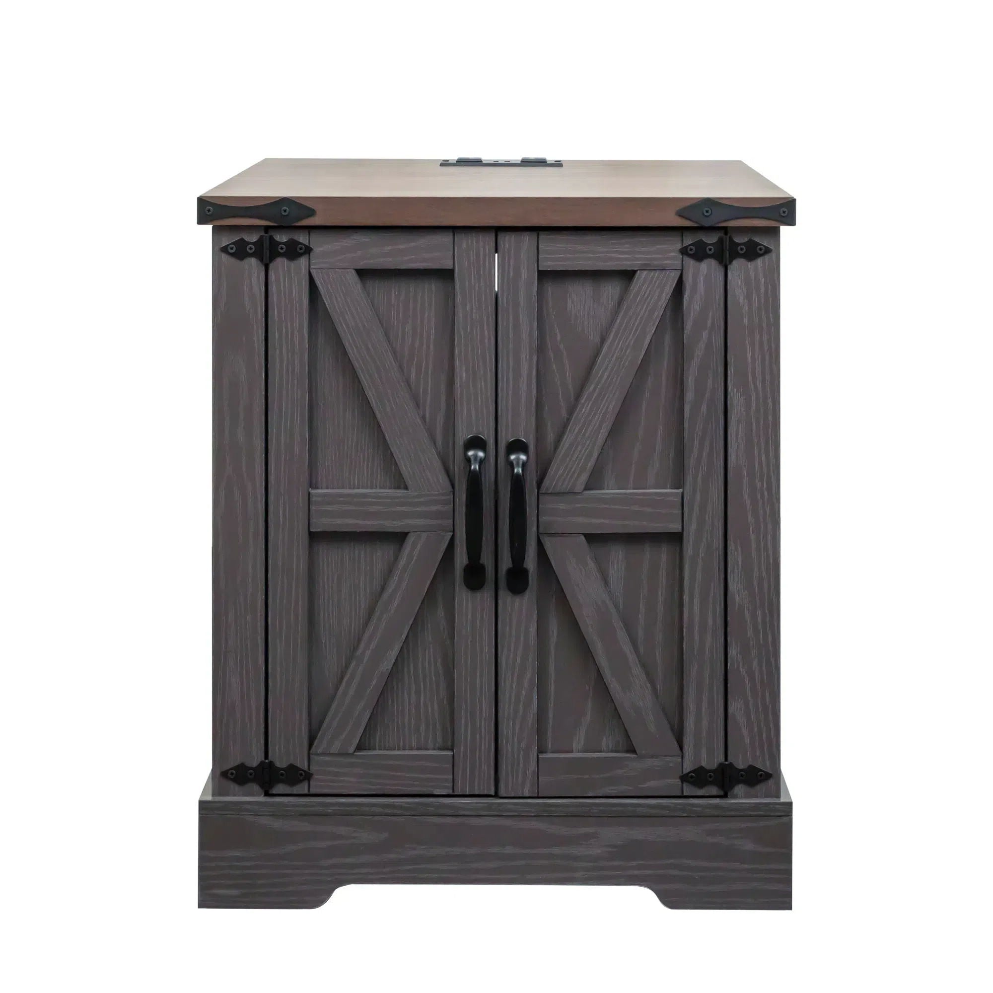 Nightstand With Adjustable Shelf
