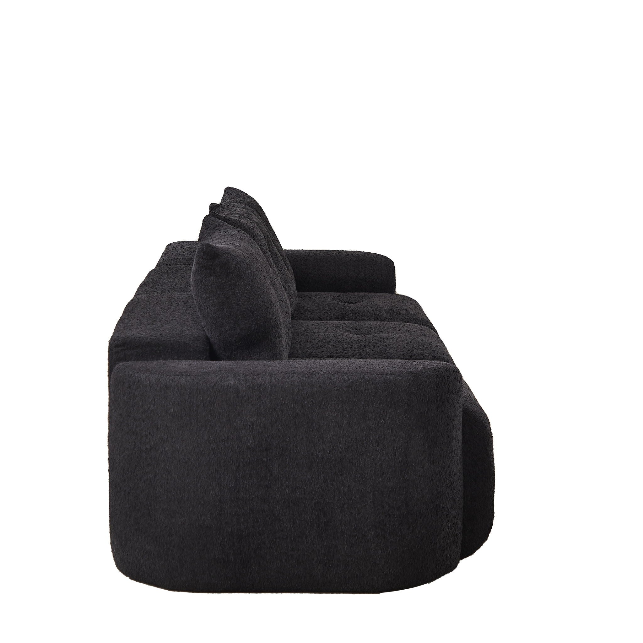 3 Seater With Thickened Armrests Sofa For Living Room
