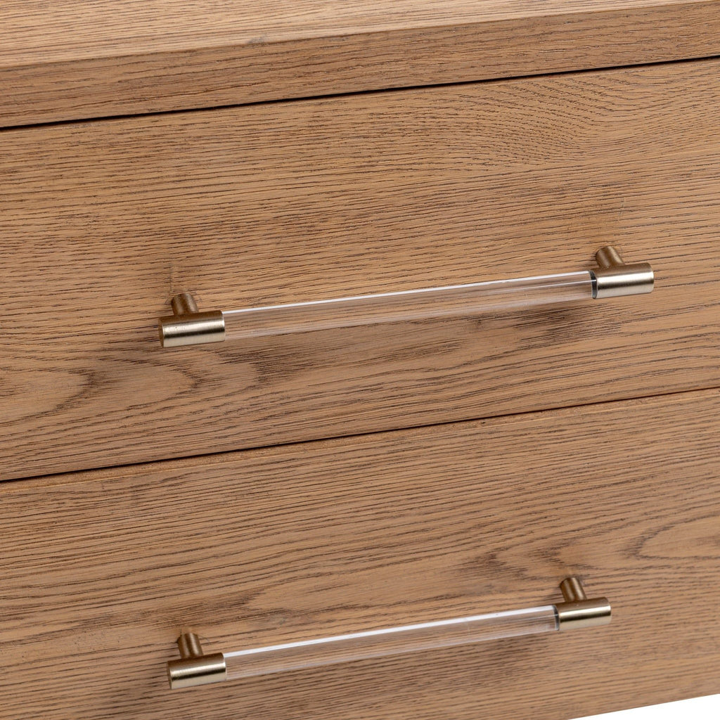 Alisen - 2 Drawer Nightstand - Napa Grove