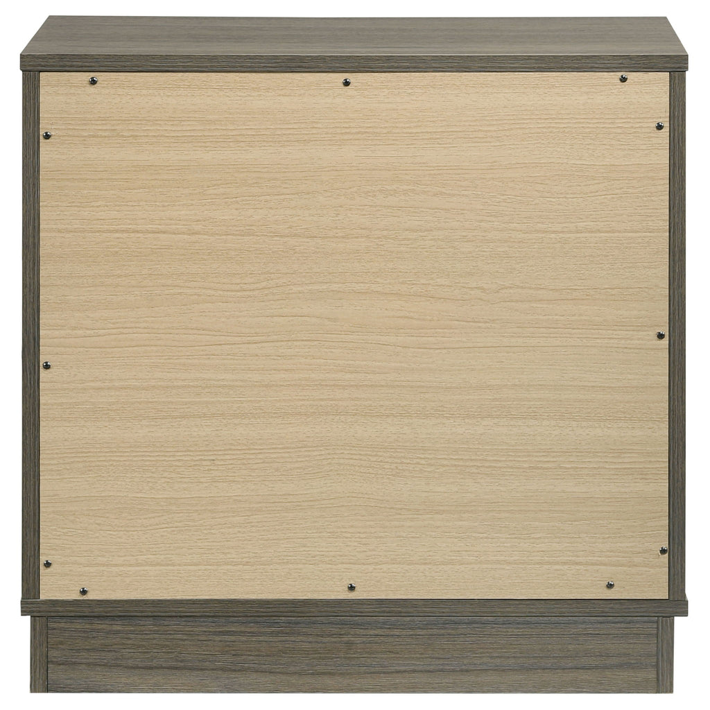 Edmondson - 2 Drawer Nightstand - Gray