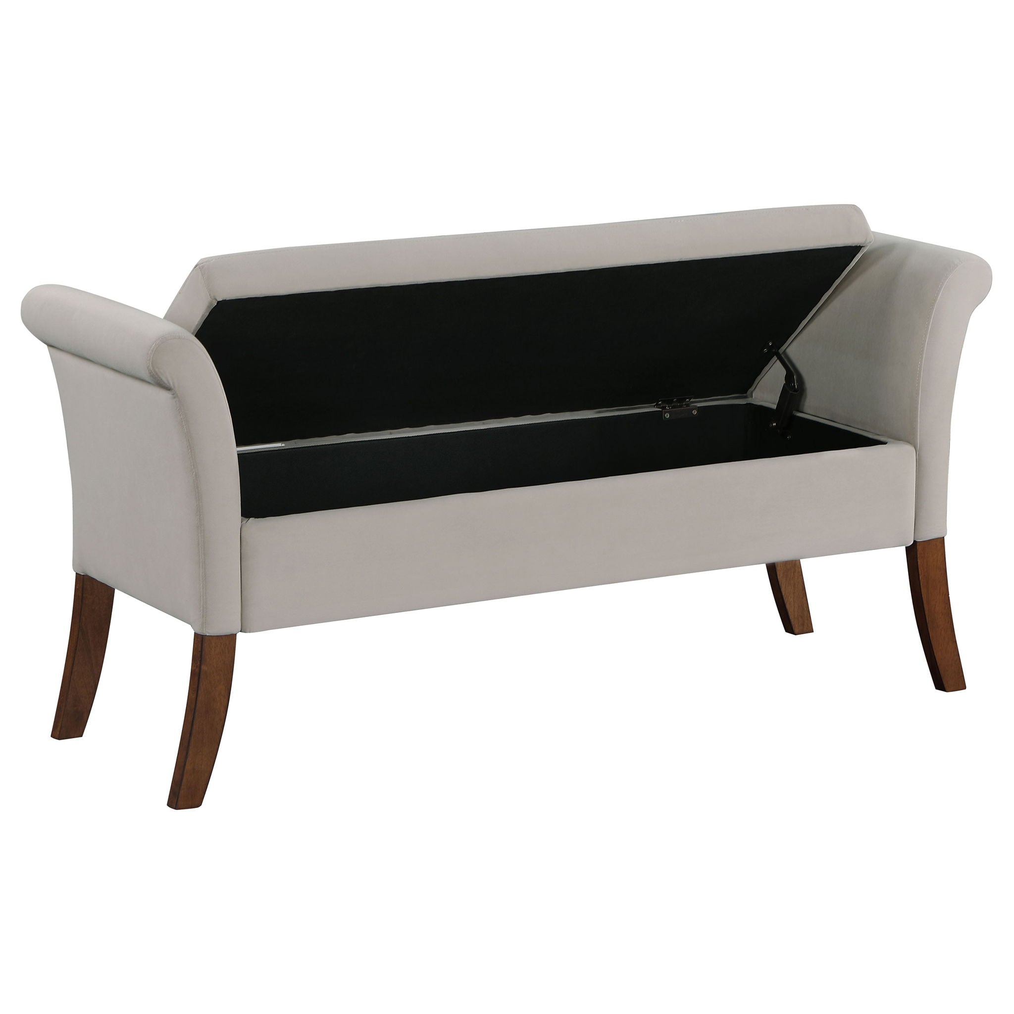 Pasley - Rolled Arm Storage Bench