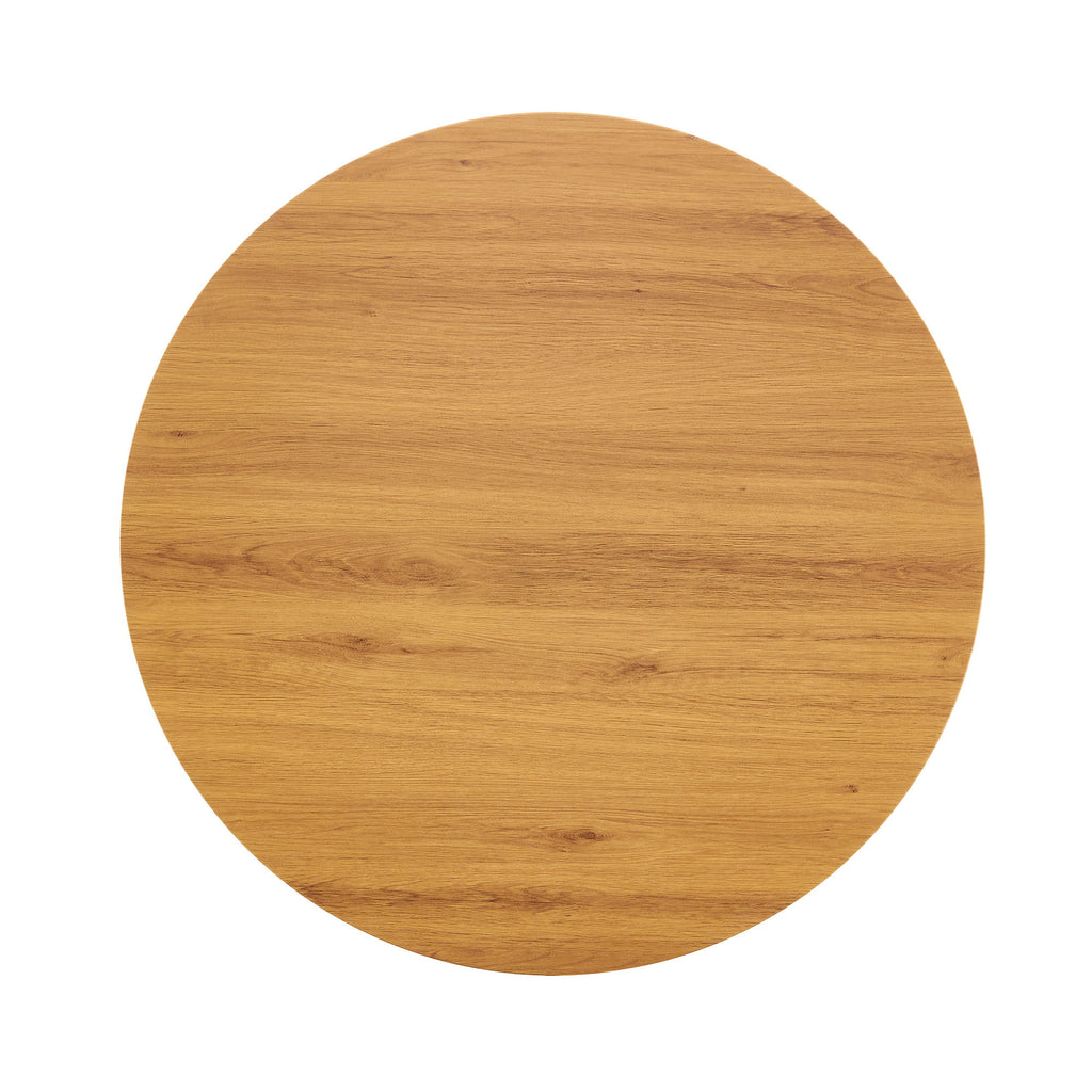 Round Dining Table With Thickened Top For Kitchen